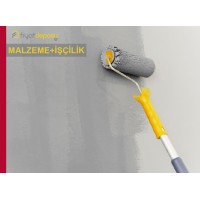Yeni Sıvalı İç Cephe Yüzeylerinin Macun ve Astar Uygulanarak İki Kat Su Bazlı Plastik Antibakteriyel İç Cephe Boyasıyla Boyanması Malzeme Dahil Yapılması Fiyatı - Örtücülük Sınıf 2 - YOD Sınıf 2 - Parlaklık G3 Sınıfı