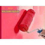 Yeni Sıvalı İç Cephe Yüzeylerinin Macun ve Astar Uygulanarak İki Kat Sentetik Esaslı Parlak İç Cephe Boyasıyla Boyanması Malzeme Dahil Yapılması Fiyatı