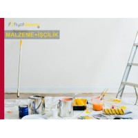 Yeni Sıvalı İç Cephe Yüzeylerinin Astar Uygulanarak İki Kat Sentetik Esaslı Parlak İç Cephe Boyasıyla Boyanması Malzeme Dahil Yapılması Fiyatı