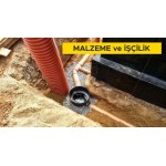 Çakıl temin edilerek, drenaj yapılması (Malzeme Dahil) Çakıl temin edilerek, drenaj yapılması (Malzeme Dahil)