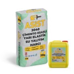 Albera Boya - Asist 2040 Çimento Esaslı Yarı Elastik Su Yalıtım Malzemesi - Su Yalıtım Malzemesi