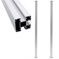 1,00 mt yüksekliğinde, Sıcak daldırma galvaniz üzeri, elektrostatik polyester toz boyalı mukavemeti arttırılmış çift profilli alüminyum çit direği (100x120 mm Alüminyum Malzemeden İmal Edilmiş Direk Kesitli , Çite Özel Dizayn, Mukavemeti Arttırılmış Çift 1,00 mt yüksekliğinde, Sıcak daldırma galvaniz üzeri, elektrostatik polyester toz boyalı mukavemeti arttırılmış çift profilli alüminyum çit direği (100x120 mm Alüminyum Malzemeden İmal Edilmiş Direk Kesitli , Çite Özel Dizayn, Mukavemeti Arttırılmış Çift