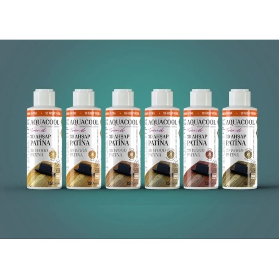 Aquacool Trend - 3d Ahşap Patina - Patina Boyası