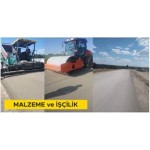 Silindir ile Sıkıştırılmış Beton Yollar için hazırlanan beton harcının temini, finişer ile serilmesi, silindirler ile sıkıştırılması (Malzeme Dahil)