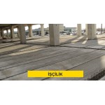12 cm kalınlığında önyapımlı, öngerilmeli, boşluklu, taşıyıcı beton döşeme elemanları ile döşeme yapılması. (Malzeme Hariç) (İşçilik) 12 cm kalınlığında önyapımlı, öngerilmeli, boşluklu, taşıyıcı beton döşeme elemanları ile döşeme yapılması. (Malzeme Hariç) (İşçilik)