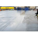 Bazalt agregalı (gri) yüzey sertlestirici ve kür uygulaması (taze betonda) (Malzeme Hariç) (İşçilik)