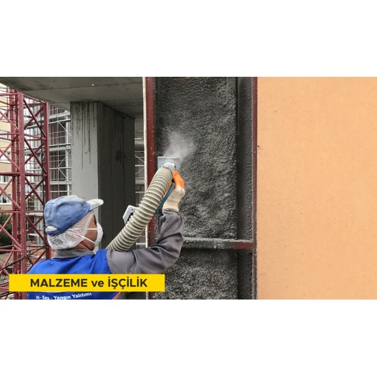 Beton yüzeylerde aderans için astar yapılması (Malzeme Dahil)