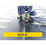 1,5 mm kalınlıkta, EPDM esaslı, (düz tip yada sinyal tabakalı) jeomembran ile su yalıtımı yapılması (Malzeme Hariç) (İşçilik) 1,5 mm kalınlıkta, EPDM esaslı, (düz tip yada sinyal tabakalı) jeomembran ile su yalıtımı yapılması (Malzeme Hariç) (İşçilik)