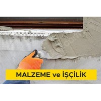 Kendinden yapışkanlı fileli PVC Pencere ve Kapı Bağlantı (doğrama bitiş profili) Profilinin temini ve yerine tespit edilmesi (Malzeme Dahil)