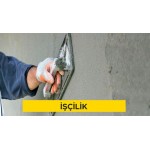 250/350 kg çimento dozlu kaba ve ince harçla serpme (çarpma) sıva yapılması (Malzeme Hariç) (İşçilik)