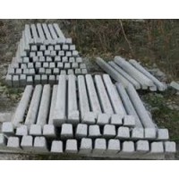 2,20 mt payanda ( 9x9,5 / 8,5x9 cm ebatlı) (C40/50 betonu ile içerisinde 4 adet Ø 6 ( h = 0-2,5m ) / Ø 8 ( h = 2,5m üzeri ) inşaat demiri ve her 25cm'de bir etriye demiri kullanılarak en az 8 saat buhar kürüne(kurutmaya) tabi tutulacaktır.) (Alt bölge / Ü