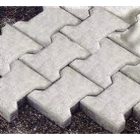 10 cm yüksekliğinde, her renk ve ebatta beyaz çimentolu beton parke taşı (karekteristik yarmada çekme dayanımı (T) > 3,6 Mpa Kırılma yükü >250 N/mm olmalıdır)