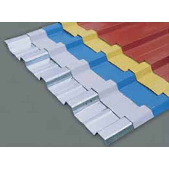 Boyalı trapezoidal alüminyum levha, EN AW 3105 -ALMn0,5Mg0,5