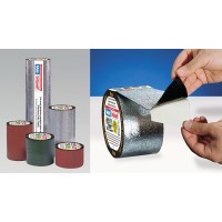 Btm Yalıtım - Bitüself - 1,5 mm Kalınlıkta 15 cm Genişliğinde Alüminyum Folyo Kaplı Su Yalıtım Bandı