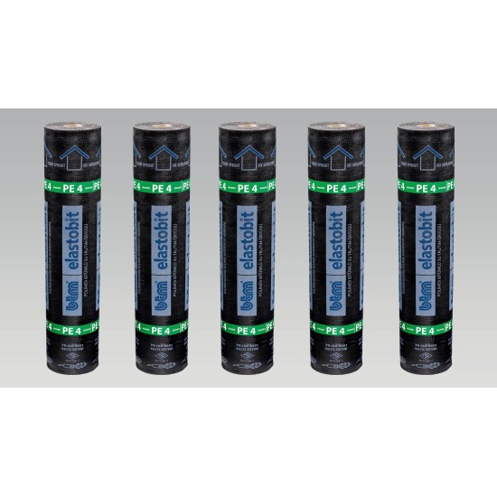 Btm Yalıtım - BTM Elastobit PE 5 - 5 mm Kalınlıkta Su Yalıtım Membranı