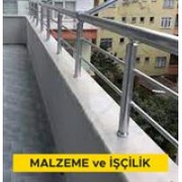 3 cm kalınlığında beyaz mermer levha ile parapet yapılması (3cmx30-40- 50cmxserbest boy) (honlu veya cilalı) (Malzeme Dahil)
