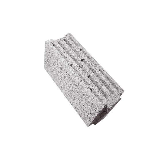 Çavuşoğlu Bims - 15’lik Bims Blok - Dört Sıra Boşluklu - 150 x 390 x 185 mm Ebatlarında Bims Beton Duvar Bloğu