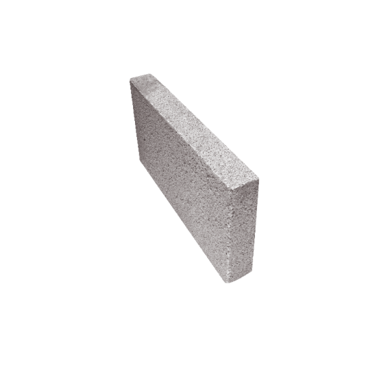 Çavuşoğlu Bims - 6’lık Bims Klavuz Plaka - 60 x 390 x 200 mm Ebatlarında Bims Beton Klavuz Plakası
