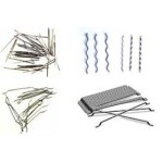 0,55 mm Çapında ve 30-35 mm Boyunda Tutkallı ve İki Ucu Kancalı Çelik Tel