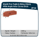 Çenesizler Toprak - Kiremit Tuğla - Büyük Pres Tuğla İç Bükey Dönüş - 215 x 102 x 65 mm Ebatlarında Pres Tuğla