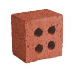 Çenesizler Toprak - Kiremit Tuğla - Söve Tuğla - 102 x 102 x 65 mm Ebatlarında Pres Tuğla