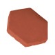 Çenesizler Toprak - Kiremit Tuğla - Altıgen Taban Tuğla - 115 x 20 mm Ebatlarında