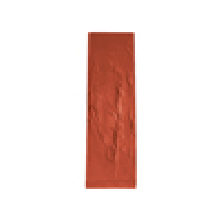 Çenesizler Toprak - Kiremit Tuğla - Biteco Büyük Desenli Kaplama - 240 x 65 x 20 mm Ebatlarında