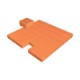 Çenesizler Toprak - Kiremit Tuğla - Çevre Taban Tuğlası Yarım - 105 x 105 x 50 mm Ebatlarında