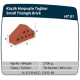 Çenesizler Toprak - Kiremit Tuğla - Küçük Harpuşta Tuğlası - 215 x 65 x 123 mm Ebatlarında Pres Tuğla