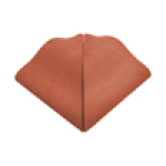 Çenesizler Toprak - Kiremit Tuğla - Napolyon Büyük Harpuşta Dönüş - 301 x 301 x 90 mm Ebatlarında Pres Tuğla