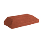 Çenesizler Toprak - Kiremit Tuğla - Sütun Bitiş Tuğlası - 300 x 145 x 65 mm Ebatlarında Pres Tuğla