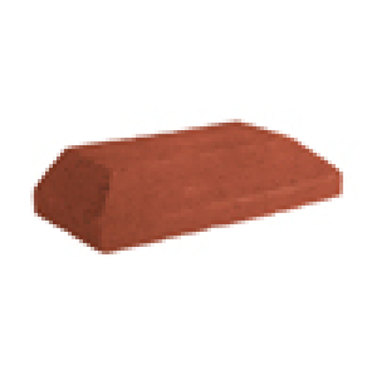 Çenesizler Toprak - Kiremit Tuğla - Sütun Bitiş Tuğlası - 300 x 145 x 65 mm Ebatlarında Pres Tuğla