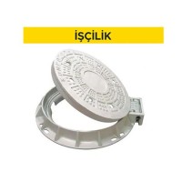 Cam elyaf takviyeli kompozit rögar kapağı temini ve yerine konulması (kapak net açıklığı minumum 600 mm) (Malzeme Hariç) (İşçilik)