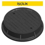 Çelik donatılı polimer esaslı kompozit rögar kapağı temini ve yerine konulması (kapak net açıklığı minumum 600 mm) (Malzeme Hariç) (İşçilik)