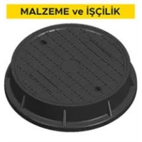Çelik donatılı polimer esaslı kompozit rögar kapağı temini ve yerine konulması (kapak net açıklığı minumum 600 mm) (Malzeme Dahil)