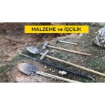 El veya kompresörle ve patlayıcı madde kullanmadan her derinlikte yumuşak kayada dar derin kazı yapılması (tabakalaşmış kalker, marnlı kalker, marn, şist, gre, gevşek konglomera, alçı taşı, volkanik tüfler (bazalt tüfleri hariç), 0,400 m³ den büyük aynı c