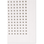 DALSAN - AKUSTİK ALÇI LEVHA (Dairesel Delikli) (Çap 12 mm)