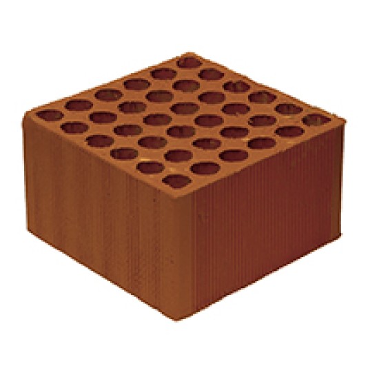 Doğan Tuğla - 230 x 230 x 130 mm Ebatlarında Yuvarlak Delikli Yığma Tuğla