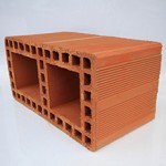 Doğan Tuğla - 400 x 200 x 200 mm Ebatlarında Çiftli Şönt Baca Tuğlası