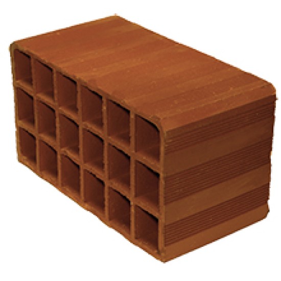 Doğan Tuğla - 23'lük Asmolen Dolgu Tuğlası - 400 x 200 x 230 mm Ebatlarında Asmolen Tuğlası