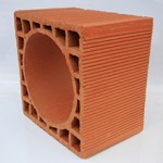 Doğan Tuğla - 40lık Kalorifer Baca Tuğlası - 400 x 400 x 200 mm Ebatlarında Kalorifer Baca Tuğlası