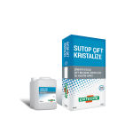 Entegre - Sutop Çift Kristalize - Çimento ve Akrilik Esaslı Çift Bileşenli Kristalize Su Yalıtım Harcı