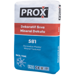Fixa Yapı Kimyasalları - Prox 581 - Dekoratif Sıva Mineral Dokulu - Beyaz (İnce)