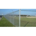 1,00 mt yüksekliğinde, Sıcak daldırma galvaniz üzeri, elektrostatik polyester toz boyalı mukavemeti artırılmış çelik çit direği (90x90x1,2 mm Sactan imal Edilmiş Direk Kesitli, Çift Katmanlı Kanatlı, Mukavemeti Arttırılmış Çelik Çit Direği / 150x150x3,00