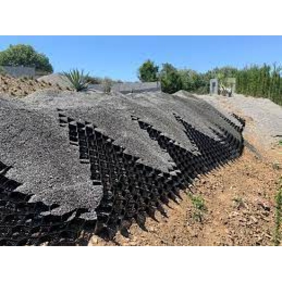 1,5 mm / 35-36 cm / 5 cm, HDPE Esaslı, Delikli/Deliksiz Hücresel Dolgu Sistemi - Et Kalınlığı (mm) / Kaynak Aralığı (cm) / Yükseklik (cm)