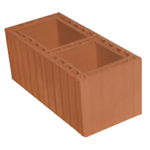 Kudret Tuğla - 30 x 19'luk Şönt Baca Tuğlası - 300 x 190 x 190 mm Ebatlarında