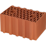 Kudret Tuğla - 38'lik Petek İzolasyon Tuğlası - 250 x 380 x 190 mm Ebatlarında Düşey Delikli İzo Tuğla