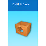 Kudret Tuğla - Tekli Delikli Baca Tuğlası