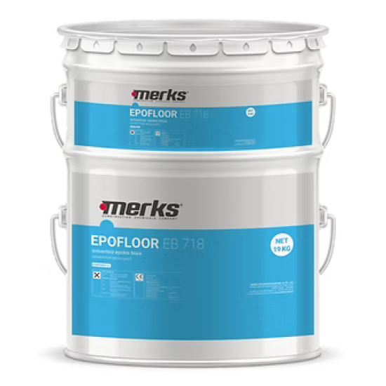 Merks - Epofloor Eb 718 - İki Bileşenli - Son Kat Boya