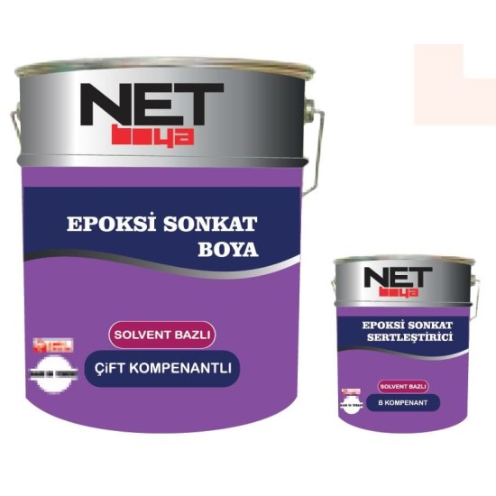 Net Boya - Epoksi Son Kat Çift Komponentli Boya